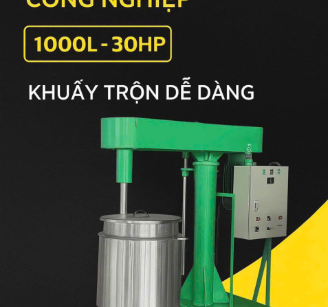 MÁY KHUẤY SƠN 1000L 30HP